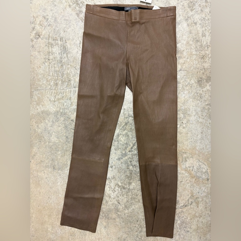 Women’s  Brown Leather‎ Pants